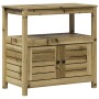Mesa plantación con estantes madera impregnada 82,5x45x81 cm de , Soportes para macetas - Ref: Foro24-832431, Precio: 144,52 ...