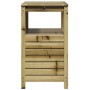 Mesa plantación con estantes madera impregnada 82,5x45x81 cm de , Soportes para macetas - Ref: Foro24-832431, Precio: 144,52 ...