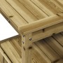 Mesa plantación con estantes madera impregnada 82,5x45x81 cm de , Soportes para macetas - Ref: Foro24-832431, Precio: 144,52 ...