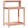 Mesa de plantación con estantes madera Douglas 82,5x50x109,5 cm de , Soportes para macetas - Ref: Foro24-832410, Precio: 66,0...
