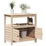 Mesa de plantación con estantes madera maciza pino 82,5x45x81cm de , Soportes para macetas - Ref: Foro24-832427, Precio: 116,...