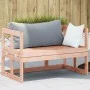 Banco sofá de jardín extensible madera maciza Douglas de , Bancos de jardín - Ref: Foro24-832613, Precio: 147,57 €, Descuento: %
