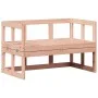 Banco sofá de jardín extensible madera maciza Douglas de , Bancos de jardín - Ref: Foro24-832613, Precio: 147,57 €, Descuento: %