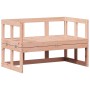 Banco sofá de jardín extensible madera maciza Douglas de , Bancos de jardín - Ref: Foro24-832613, Precio: 153,52 €, Descuento: %