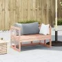 Banco sofá de jardín extensible madera maciza Douglas de , Bancos de jardín - Ref: Foro24-832613, Precio: 147,57 €, Descuento: %