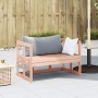 Banco sofá de jardín extensible madera maciza Douglas de , Bancos de jardín - Ref: Foro24-832613, Precio: 153,52 €, Descuento: %