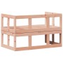 Banco sofá de jardín extensible madera maciza Douglas de , Bancos de jardín - Ref: Foro24-832613, Precio: 153,52 €, Descuento: %