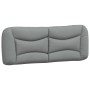 Estructura de cama con luces LED tela gris claro 140x200 cm de , Camas y somieres - Ref: Foro24-3213704, Precio: 236,54 €, De...