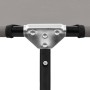 Tumbona plegable acero gris de vidaXL, Tumbonas - Ref: Foro24-47757, Precio: 78,36 €, Descuento: %