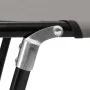 Tumbona plegable acero gris de vidaXL, Tumbonas - Ref: Foro24-47757, Precio: 74,16 €, Descuento: %