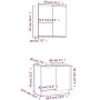 Set de muebles de baño 2 pzas madera de ingeniería gris sonoma de , Muebles de baño - Ref: Foro24-3115866, Precio: 113,67 €, ...