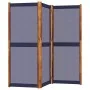 Biombo divisor de 3 paneles azul oscuro 210x180 cm de , Divisores de ambientes - Ref: Foro24-4003359, Precio: 98,97 €, Descue...
