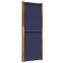 Biombo divisor de 3 paneles azul oscuro 210x180 cm de , Divisores de ambientes - Ref: Foro24-4003359, Precio: 98,97 €, Descue...