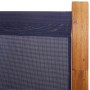 Biombo divisor de 3 paneles azul oscuro 210x180 cm de , Divisores de ambientes - Ref: Foro24-4003359, Precio: 100,59 €, Descu...