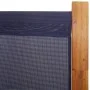 Biombo divisor de 3 paneles azul oscuro 210x180 cm de , Divisores de ambientes - Ref: Foro24-4003359, Precio: 98,97 €, Descue...