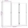 Biombo divisor de 3 paneles azul oscuro 210x180 cm de , Divisores de ambientes - Ref: Foro24-4003359, Precio: 98,97 €, Descue...