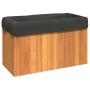 Jardinera de madera maciza de acacia 59x27,5x35 cm de , Maceteros y jardineras - Ref: Foro24-366505, Precio: 73,18 €, Descuen...