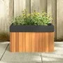 Jardinera de madera maciza de acacia 59x27,5x35 cm de , Maceteros y jardineras - Ref: Foro24-366505, Precio: 65,95 €, Descuen...