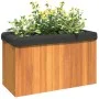 Jardinera de madera maciza de acacia 59x27,5x35 cm de , Maceteros y jardineras - Ref: Foro24-366505, Precio: 65,95 €, Descuen...