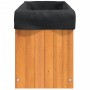 Jardinera de madera maciza de acacia 59x27,5x35 cm de , Maceteros y jardineras - Ref: Foro24-366505, Precio: 73,18 €, Descuen...