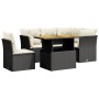 Set de muebles de jardín 5 pzas y cojines ratán sintético negro de , Conjuntos de jardín - Ref: Foro24-3270832, Precio: 391,9...
