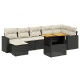Set de sofás de jardín 8 piezas y cojines ratán sintético negro de , Conjuntos de jardín - Ref: Foro24-3271420, Precio: 469,0...