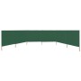 Paravientos de playa de 6 paneles tela verde 800x160 cm de vidaXL, Sombrillas - Ref: Foro24-47181, Precio: 101,05 €, Descuent...
