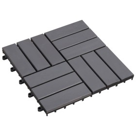 Baldosas de terraza 10 uds madera acacia gris lavado 30x30 cm de vidaXL, Suelos y moquetas - Ref: Foro24-46587, Precio: 59,17...
