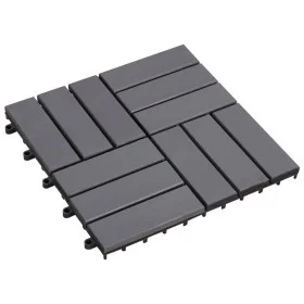 Baldosas de terraza 10 uds madera acacia gris lavado 30x30 cm de vidaXL, Suelos y moquetas - Ref: Foro24-46587, Precio: 58,08...
