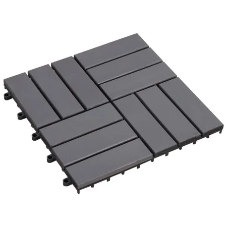Terrace tiles 10 units acacia wood washed gray 30x30 cm by vidaXL, Floors and carpets - Ref: Foro24-46587, Price: 58,08 €, Di...