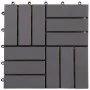 Terrace tiles 10 units acacia wood washed gray 30x30 cm by vidaXL, Floors and carpets - Ref: Foro24-46587, Price: 58,08 €, Di...