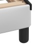 Estructura de cama con cabecero cuero sintético blanco y negro de , Camas y somieres - Ref: Foro24-373144, Precio: 113,39 €, ...