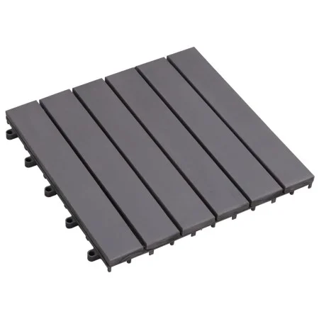 Terrace tiles 10 pcs washed gray acacia wood 30x30 cm by vidaXL, Floors and carpets - Ref: Foro24-46586, Price: 56,10 €, Disc...