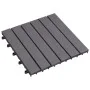 Terrace tiles 10 pcs washed gray acacia wood 30x30 cm by vidaXL, Floors and carpets - Ref: Foro24-46586, Price: 56,10 €, Disc...
