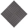 Terrace tiles 10 pcs washed gray acacia wood 30x30 cm by vidaXL, Floors and carpets - Ref: Foro24-46586, Price: 56,10 €, Disc...