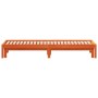 Sofá cama nido madera maciza de pino marrón cera 90x200 cm de , Camas y somieres - Ref: Foro24-844402, Precio: 133,55 €, Desc...