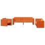 Juego de muebles jardín 2 pzas madera maciza pino marrón cera de , Conjuntos de jardín - Ref: Foro24-3216902, Precio: 474,74 ...