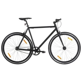 Bicicleta de piñón fijo negro 700c 55 cm de , Bicicletas - Ref: Foro24-92250, Precio: 333,42 €, Descuento: %