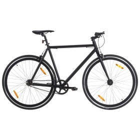 Bicicleta de piñón fijo negro 700c 55 cm de , Bicicletas - Ref: Foro24-92250, Precio: 340,94 €, Descuento: %