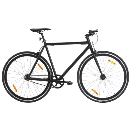 Bicicleta de piñón fijo negro 700c 55 cm de , Bicicletas - Ref: Foro24-92250, Precio: 333,42 €, Descuento: %