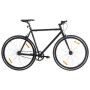 Bicicleta de piñón fijo negro 700c 55 cm de , Bicicletas - Ref: Foro24-92250, Precio: 340,94 €, Descuento: %