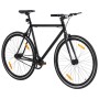 Bicicleta de piñón fijo negro 700c 55 cm de , Bicicletas - Ref: Foro24-92250, Precio: 340,94 €, Descuento: %