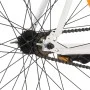 Bicicleta de piñón fijo blanco y azul 700c 55 cm de , Bicicletas - Ref: Foro24-92271, Precio: 289,24 €, Descuento: %