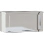 Armario de pared de cocina puertas correderas acero inoxidable de , Recipiente para comida - Ref: Foro24-376442, Precio: 169,...