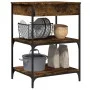 Carrito de cocina madera ingeniería roble ahumado 60x48x89,5 cm by , Kitchen and dining carts - Ref: Foro24-842373, Price: 80...