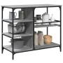 Carrito de cocina madera ingeniería gris Sonoma 100x45x89,5 cm by , Kitchen and dining carts - Ref: Foro24-842384, Price: 106...
