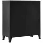Baúl de almacenaje industrial acero negro 90x40x100 cm de vidaXL, Baúles de almacenamiento - Ref: Foro24-145356, Precio: 164,...