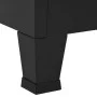 Baúl de almacenaje industrial acero negro 90x40x100 cm de vidaXL, Baúles de almacenamiento - Ref: Foro24-145356, Precio: 164,...