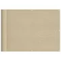 Pantalla de balcón 100% poliéster Oxford beige 75x800 cm de , Sombrillas - Ref: Foro24-4000173, Precio: 32,46 €, Descuento: %