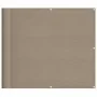 Pantalla de balcón 100% poliéster Oxford taupé 90x700 cm de , Sombrillas - Ref: Foro24-4000242, Precio: 40,29 €, Descuento: %